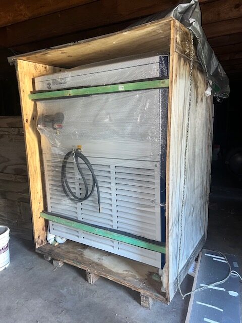 new in crate huber cs-200 chiller